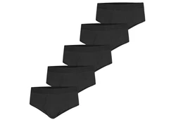 ESGE Slip (5-St) Feinripp 5er Pack Schwarz/Dunkelgrau