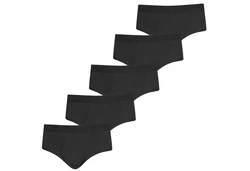 ESGE Slip (5-St) Feinripp 5er Pack Schwarz/Dunkelgrau