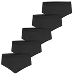 ESGE Slip (5-St) Feinripp 5er Pack Schwarz/Dunkelgrau