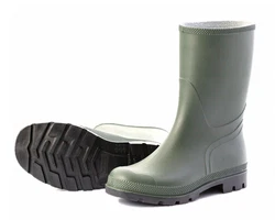 SCHEIBLER WORKWEAR Gummistiefel Herren Halbhoch Dunkelgrün/Grün