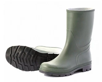 SCHEIBLER WORKWEAR Gummistiefel Herren Halbhoch Dunkelgrün/Grün