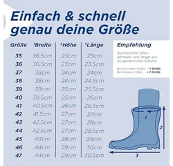 SCHEIBLER WORKWEAR Gummistiefel Herren Halbhoch Schwarz/Dunkelgrau/Grau