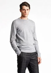 LINDBERGH Strickpullover Grau/Hellgrau