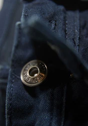 BISON 5-Pocket Jeans Dunkelblau