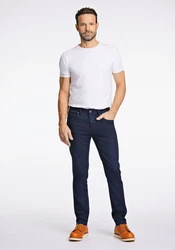 BISON 5-Pocket Jeans Dunkelblau