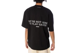 Pegador T-Shirt Antigua Oversized Tee gewaschenes Schwarz