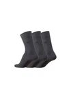 TOM TAILOR Kurzsocken Herren 3er Pack Basic anthrazit meliert