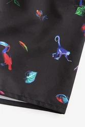 Next Badeshorts mit Print Braun/Schwarz/Mischfarben/Blau