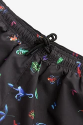 Next Badeshorts mit Print Braun/Schwarz/Mischfarben/Blau