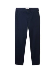 TOM TAILOR Denim Chinohose Dunkelblau/Blau