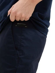 TOM TAILOR Denim Chinohose Dunkelblau/Blau