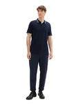TOM TAILOR Denim Chinohose Dunkelblau/Blau