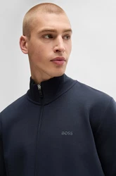 BOSS Sweatjacke Skaz grün