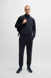 BOSS Sweatjacke Skaz grün