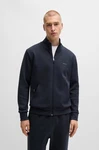 BOSS Sweatjacke Skaz grün