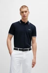 BOSS GREEN Poloshirt Paul mit Polokragen Grün