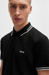 BOSS GREEN Poloshirt Paul mit Polokragen grün