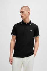 BOSS GREEN Poloshirt Paul mit Polokragen grün