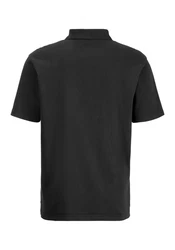 BOSS ORANGE Poloshirt Pe__Dye mit Polokragen Grau/Schwarz/Dunkelgrau