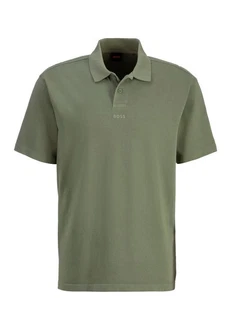 BOSS ORANGE Poloshirt Pe__Dye mit Polokragen