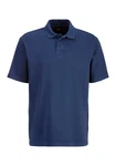 BOSS ORANGE Poloshirt Pe__Dye mit Polokragen Dunkelblau/Blau