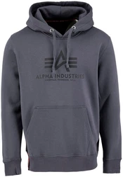 Alpha Industries Kapuzenpullover Basic Hoodie Herren Hellgrau/Blau/Grau
