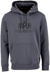 Alpha Industries Kapuzenpullover Basic Hoodie Herren Hellgrau/Blau/Grau