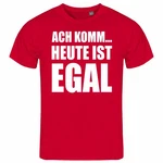 deinshirt T-Shirt Herren Ach komm... heute ist egal Funshirt Rot/Creme deinshirt T-Shirt Herren Ach komm... heute ist egal Funshirt Rot/Creme
