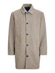Jack & Jones Langmantel JORTOBY CHECK MAC COAT Beige/Braun/Grau/Khaki