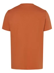 MUSTANG T-Shirt Style Austin Rot/Braun/Orange