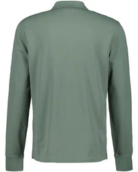GANT Poloshirt REGULAR SHIELD LONGSLEEVE PIQUE RUGGER Grün
