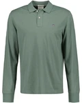 GANT Poloshirt REGULAR SHIELD LONGSLEEVE PIQUE RUGGER Grün