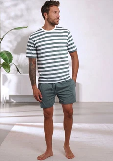 H.I.S Pyjama für Herren aus Baumwoll-Mix H.I.S Pyjama für Herren aus Baumwoll-Mix