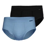 Ammann Slip Brief Classic (2-St.) Blau/Hellblau/Dunkelblau/Pastell