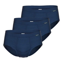 Ammann Slip Brief Classic Dunkelblau/Blau/Hellblau
