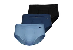Ammann Slip Brief Classic Dunkelblau/Blau/Hellblau
