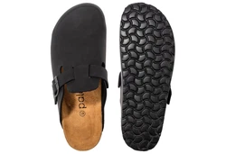 Palado Herren Clog Kiel Schwarz