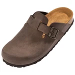Palado Herren Clog Kiel Braun/Dunkelbraun