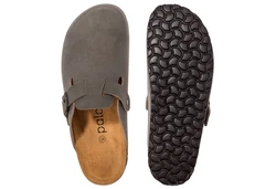 Palado Herren Clog Kiel Grau/Beige/Braun/Khaki