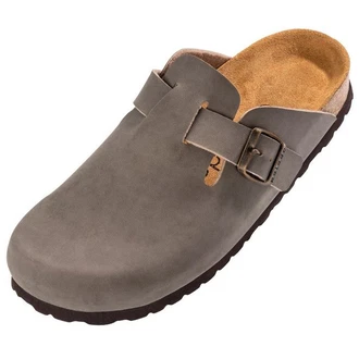 Palado Herren Clog Kiel Grau/Beige/Braun/Khaki