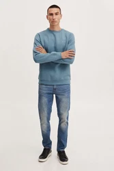 BLEND Sweatshirt 'Downton' hellblau