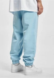 DEF Stoffhose Sweatpants (1-tlg) Hellblau/Blau