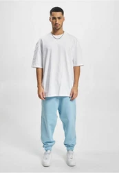DEF Stoffhose Sweatpants (1-tlg) Hellblau/Blau
