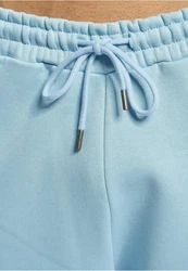 DEF Stoffhose Sweatpants (1-tlg) Hellblau/Blau