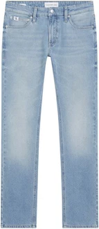 Calvin Klein Jeans Slim-fit-Jeans SLIM 5-Pocket-Style Hellblau/Blau