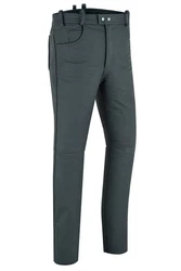 RadMasters Lederhose GW870 Lederjeans Bffelleder Schwarz/Braun (GW870)