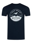 MUSTANG T-Shirt Herren Regular Fit mit Rundhalsausschnitt 