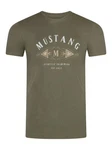 MUSTANG T-Shirt Herren Regular Fit mit Rundhalsausschnitt 