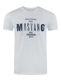 T-Shirt Print Tee (1-tlg) aus 100% Baumwolle