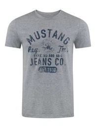 T-Shirt Herren Printshirt Regular Fit (1-tlg) Kurzarm Tee Shirt mit Rundhalsausschnitt aus 100% Baumwolle